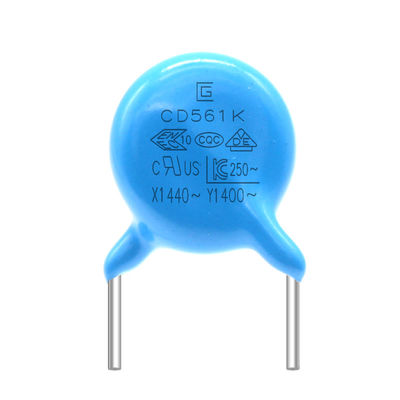 Tamanho feito sob encomenda do capacitor 561K de pequenas perdas para o equipamento de escritório