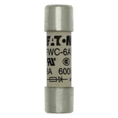 Excelente capacidade de ciclismo e desempenho Cramic Fuse Eaton Bussmann 10 X 38 mm Ferrule Fuse FWC-6A10F