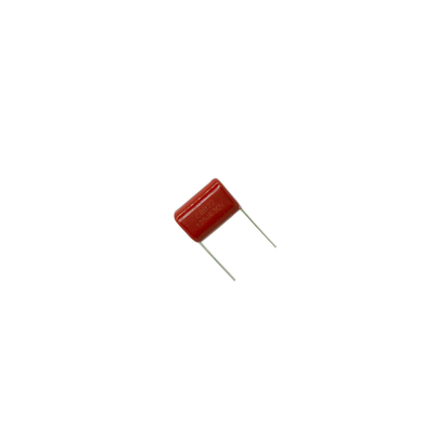 Capacitor de filme de polipropileno metalizado tipo chumbo radial CBB22 125J630V para aplicações industriais, inversor, circuito de RF