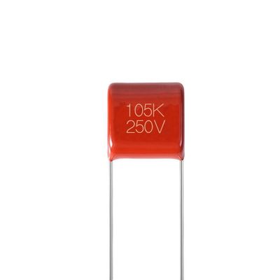 Capacitor de película de metalanização para automóveis 0,01 uF - 2,2 uF 50V-1000V para indústria