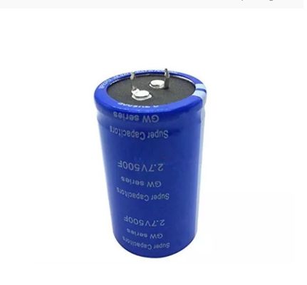 tipo super taxas muito altas da carga do parafuso do capacitor de 500F 2,7 V e da descarga