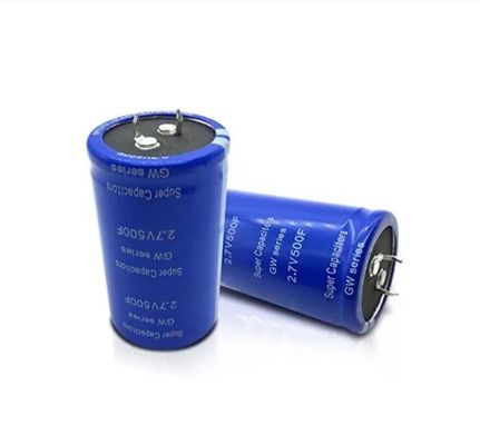 Amostra de carregamento rápida super duradouro do capacitor 500F 2,7 V disponível