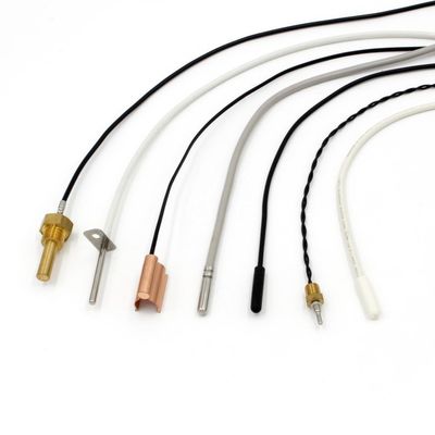 Sensor da ponta de prova do condicionador de ar NTC, termistor do ohm 10k com o tubo de cobre impermeável