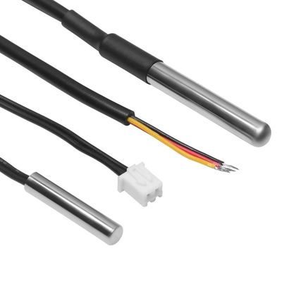 Ponta de prova impermeável do sensor de temperatura do comprimento DS18B20 10K 1% B3950 Digitas do OEM