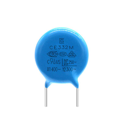 Segurança 332M Capacitor Good Stability de pequenas perdas para a carga de C.A. de alta frequência