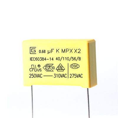 capacitor 684k 0,68 de 275VAC não F de construção da indução