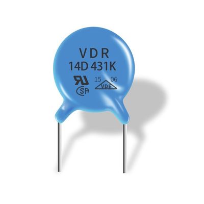 Nenhum varistor da polaridade ZOV 14D431k para o cabo de alimentação eletrônico dos produtos/C.C.