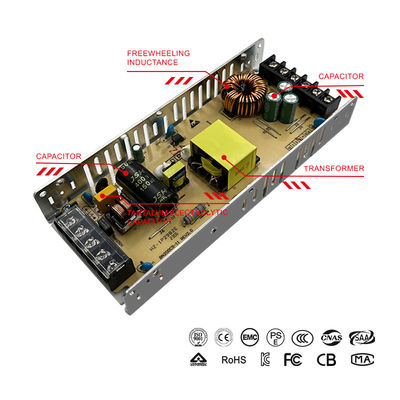 Bina SMPS Comutação LED Fornecimento de energia 5v 200w Full Color Constant Voltage LED Driver 5v