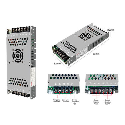 SMPS Switching LED Screen Power Supply 12v 300w Led Constant Voltage Driver Ultra Thin 5v