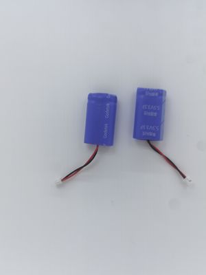 5.5V 1.5F Tempo de carga/descarga rápida Condensador de alta capacidade com durabilidade de ciclo de 000 vezes
