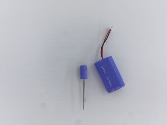 2.7V 1.0FCapacitador de alta capacidade para carga de alta temperatura 85C≤2.7V 1000h △C/C≤30% ESR≤4