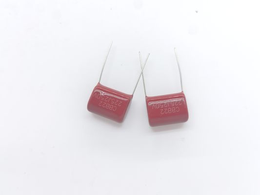 Capacitor de polipropileno metalizado de precisão Ampla faixa de temperatura -40 oC a 85 oC