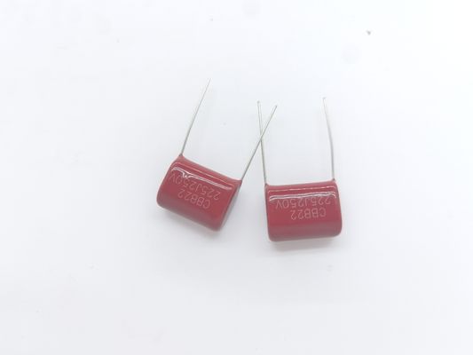 Voltagem Capacitor de polipropileno metalizado Capacitor de película metalizada 2.2uF -40.C ~ 85.C ± 5% Tolerância