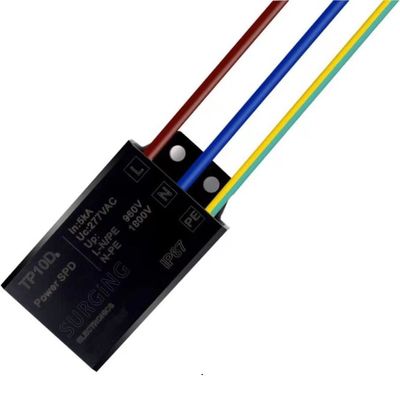Protecção contra raios 1000 V Voltagem nominal 2KA Impulso de corrente Protecção contra raios
