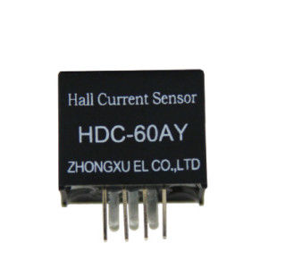 Sensor de corrente de efeito Hall HDC-60AY Saída para montagem de PCB Ampla faixa de temperatura -40°C a 85°C