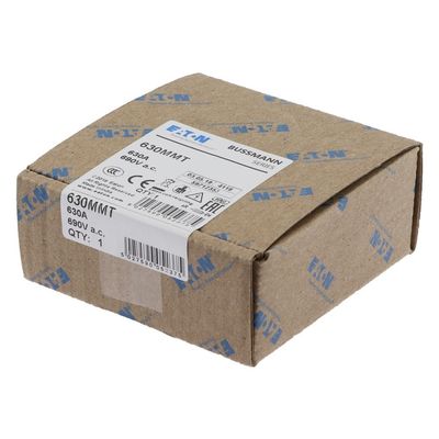 Eaton Bussmann série de alta velocidade padrão britânico 630A BS88 fusível 630MMT