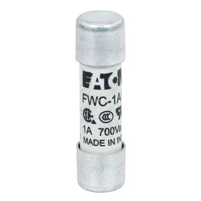 Excelente capacidade de ciclismo e desempenho Cramic Fuse Eaton Bussmann 10 X 38 mm Ferrule Fuse FWC-1A10F