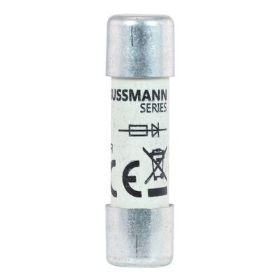 Excelente capacidade de ciclismo e desempenho Cramic Fuse Eaton Bussmann 10 X 38 mm Ferrule Fuse FWC-1A10F