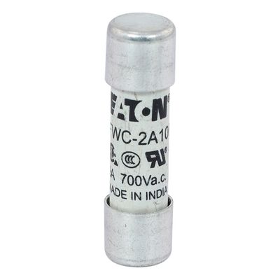 Excelente capacidade de ciclismo e desempenho Cramic Fuse Eaton Bussmann 10 X 38 mm Ferrule Fuse FWC-2A10F