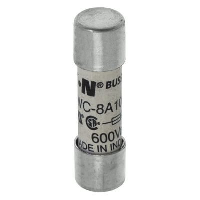 Excelente capacidade de ciclismo e desempenho Cramic Fuse Eaton Bussmann 10 X 38 mm Ferrule Fuse FWC-8A10F