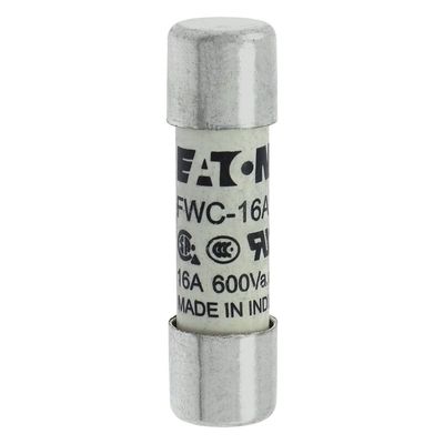 Excelente capacidade de ciclismo e desempenho Cramic Fuse Eaton Bussmann 10 X 38 mm Ferrule Fuse FWC-16A10F