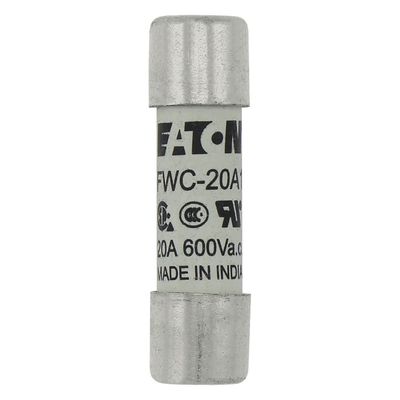 Excelente capacidade de ciclismo e desempenho Cramic Fuse Eaton Bussmann 10 X 38 mm Ferrule Fuse FWC-20A10F