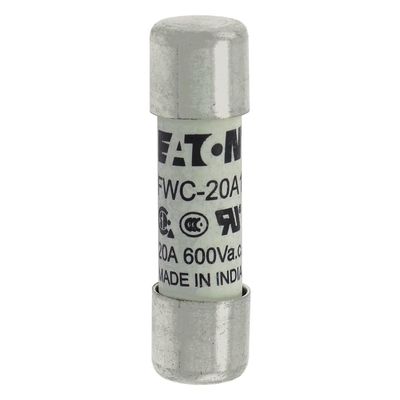 Excelente capacidade de ciclismo e desempenho Cramic Fuse Eaton Bussmann 10 X 38 mm Ferrule Fuse FWC-20A10F