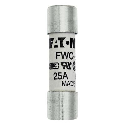 Excelente capacidade de ciclismo e desempenho Cramic Fuse Eaton Bussmann 10 X 38 mm Ferrule Fuse FWC-25A10F