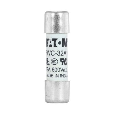 Excelente capacidade de ciclismo e desempenho Cramic Fuse Eaton Bussmann 10 X 38 mm Ferrule Fuse FWC-32A10F