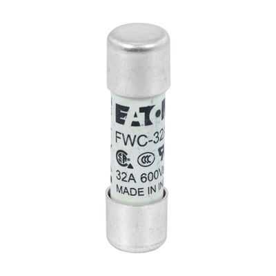 Excelente capacidade de ciclismo e desempenho Cramic Fuse Eaton Bussmann 10 X 38 mm Ferrule Fuse FWC-32A10F