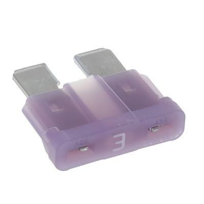 Fusão de automóvel de lâmina de pequeno porte 3A Roxa 32 V Dc Mfr. Parte n.o 0287003 PXCN