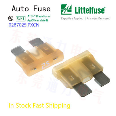 Mini fusível de lâmina para automóveis Littelfuse 2A Grey Parte n.o 0287002.PXCN