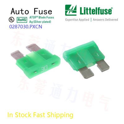 Mini fusível de lâmina para automóveis Littelfuse 2A Grey Parte n.o 0287002.PXCN