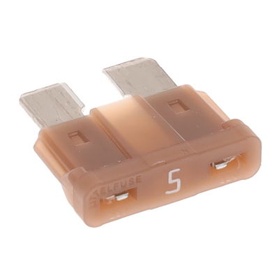 Fusíveis de automóveis de pequeno porte 2A Mini Blade Marrom 32V Dc Mfr Parte n.o 0287005.PXCN