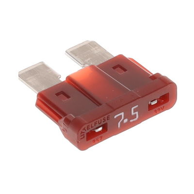 Fusível de laminação automática 7.5A Fusível de laminação automática Marrom 32V Dc Mfr Parte n.o 0287007.5.PXCN
