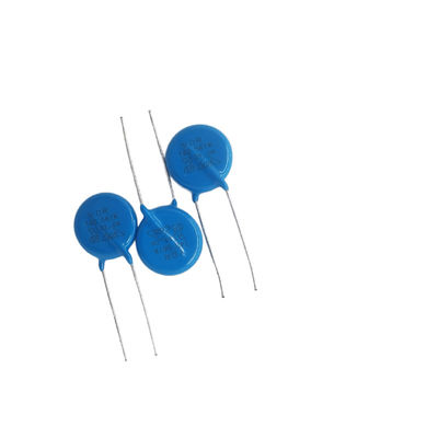 Varistor de óxido metálico através de um buraco para proteção eletrônica 10D561K