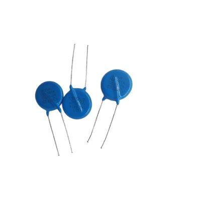 Varistor de óxido metálico de alta potência 10D471K 0,5W-10W através de montagem de buraco