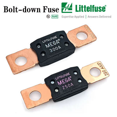 Littelfuse MEGA 0298060 Bolt Down Auto Fuse 298 Série fusível de carro caixa de baterias fusível