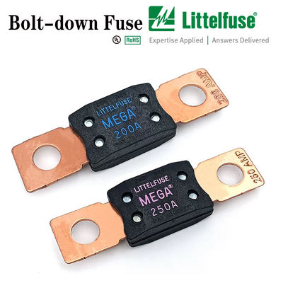 Littelfuse MEGA 0298060 Bolt Down Auto Fuse 298 Série fusível de carro caixa de baterias fusível