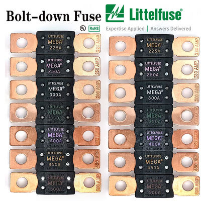 Littelfuse MEGA 0298060 Bolt Down Auto Fuse 298 Série fusível de carro caixa de baterias fusível