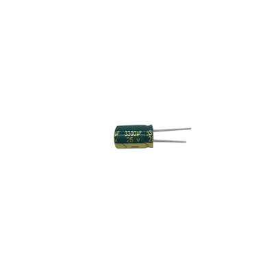 3300UF 25V Capacitores eletrolíticos de alumínio em miniatura industriais
