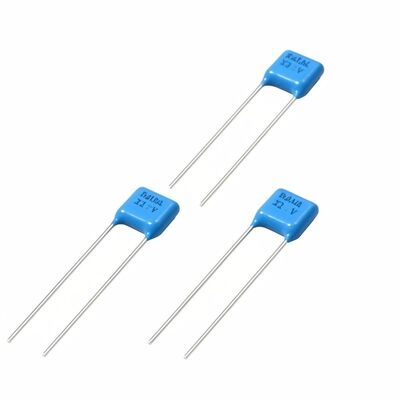 Capacitor de segurança tipo radial X2, oferecendo tolerância de capacitância ±20 por cento, projetado para soluções de filtragem de linha CA