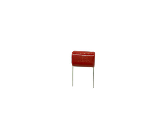 Capacitor de película de polipropileno metalizado CBB22 125J630V P15MM Aplicado a bombas de água e compressores de ar